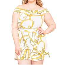 Load image into Gallery viewer, "Luxurious" Shorts Plus Size Romper