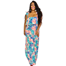 Load image into Gallery viewer, "Avery" Floral Print Maxi Dress-BLUE