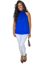 Load image into Gallery viewer, “Cute and Flowy” Royal Halter