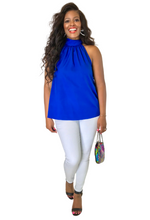 Load image into Gallery viewer, “Cute and Flowy” Royal Halter