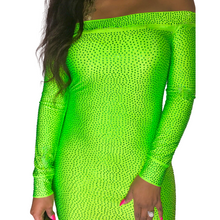 Load image into Gallery viewer, "Bella" Rhinestone Dress