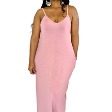 Load image into Gallery viewer, &quot;Aria&quot; Loose Fitting Maxi Dress-Rose
