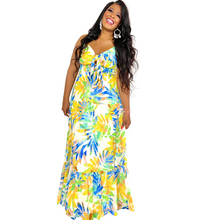 Load image into Gallery viewer, &quot;Flower-Child&quot; Plus Size Maxi Dress
