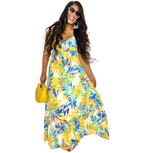 Load image into Gallery viewer, &quot;Flower-Child&quot; Plus Size Maxi Dress
