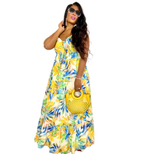 Load image into Gallery viewer, &quot;Flower-Child&quot; Plus Size Maxi Dress
