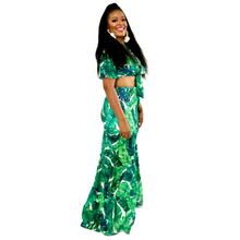 Load image into Gallery viewer, &quot;Aloha&quot; 2 piece Skirt Set
