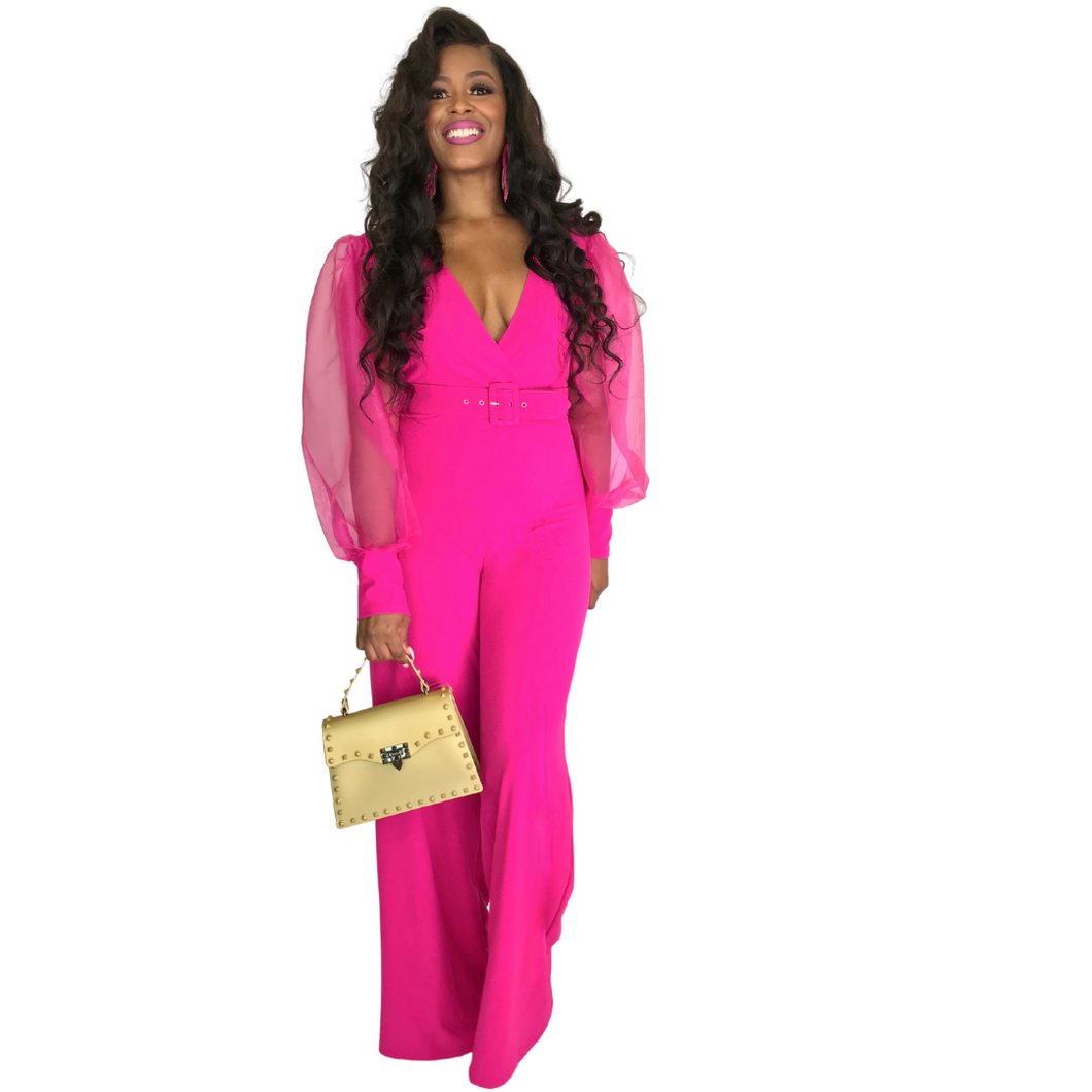 “Time to Shine” Pants Jumpsuit